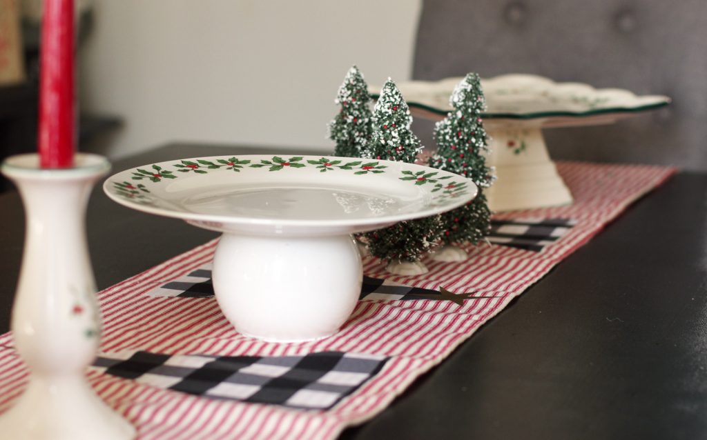 DIY Christmas Pedestal Plate Create and Babble