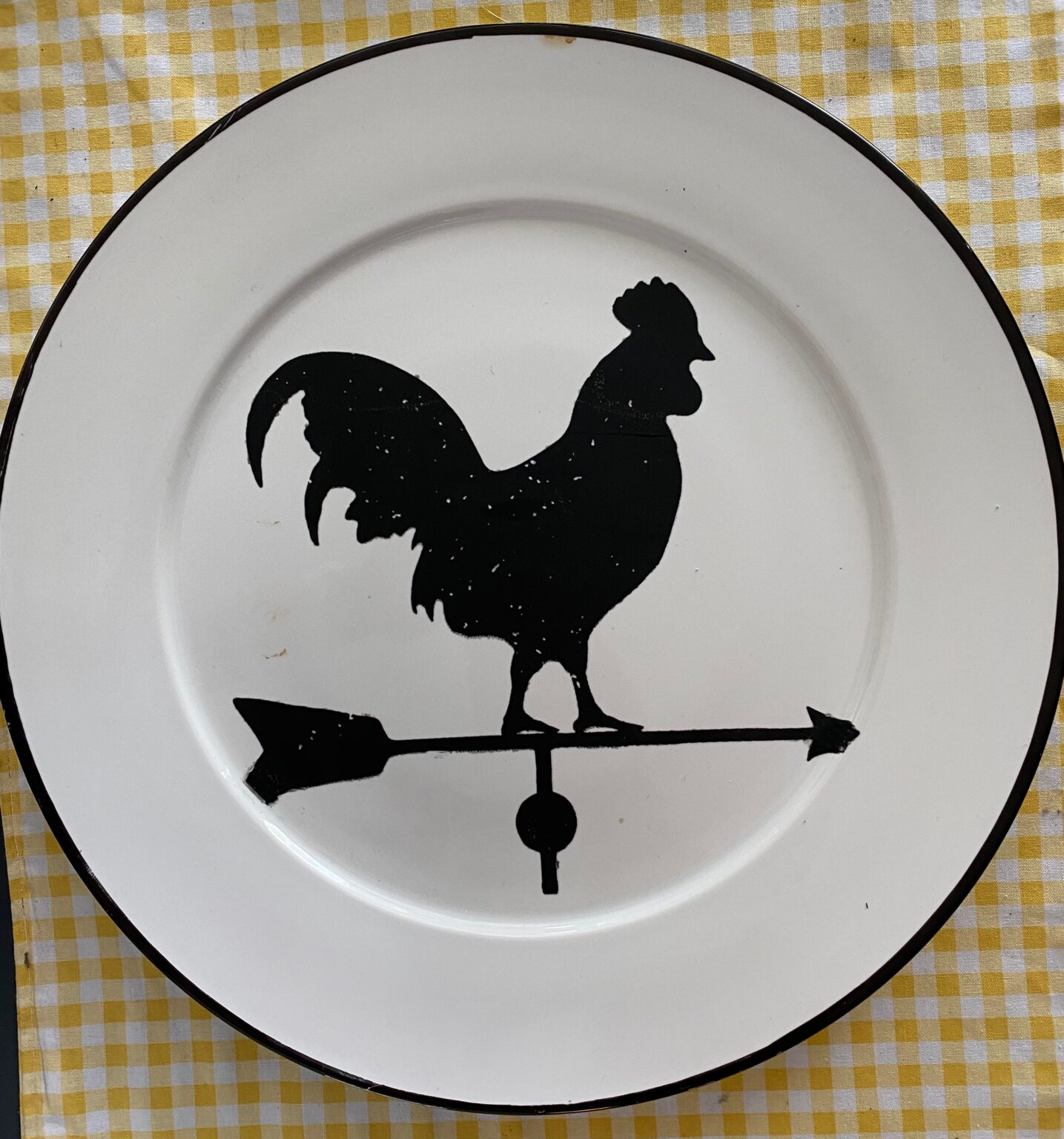 Easy to Make Farmhouse Plates Create and Babble