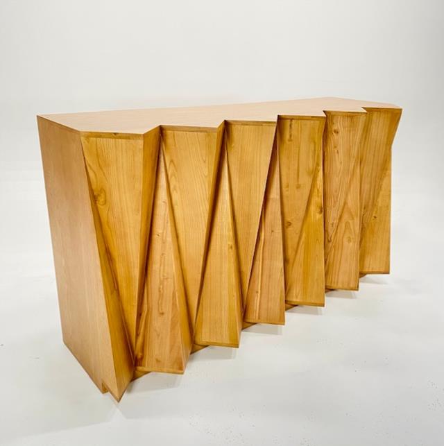 Teagan bar wood zig zag bar rentals Orange County CA Where to rent