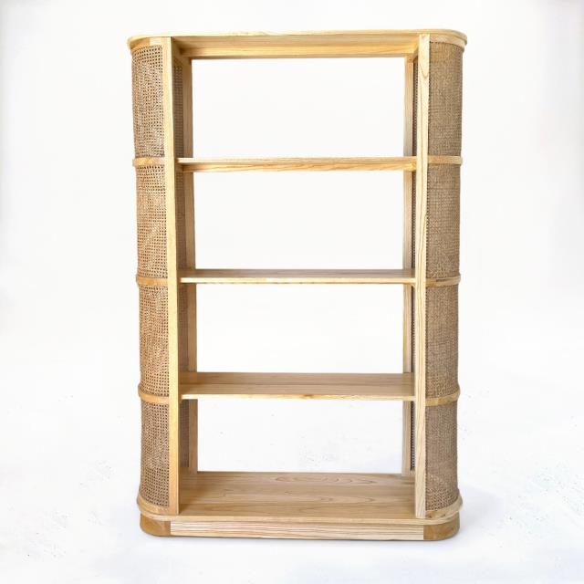 Grande rattan oak shelf 7 foot x 4.5 foot rentals Orange County CA Where to rent grande rattan