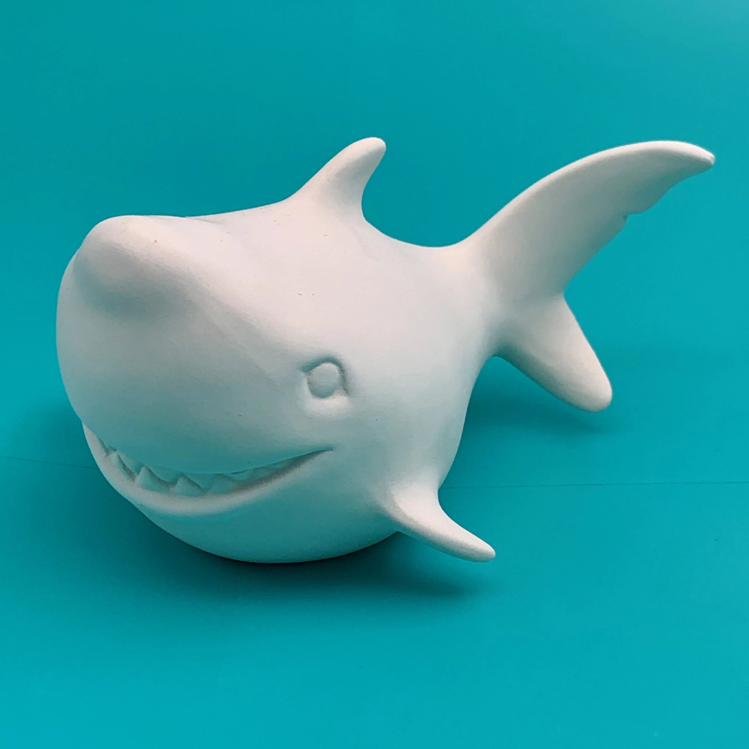 Shark Pottery Painting Kit Create Art Studio Toronto