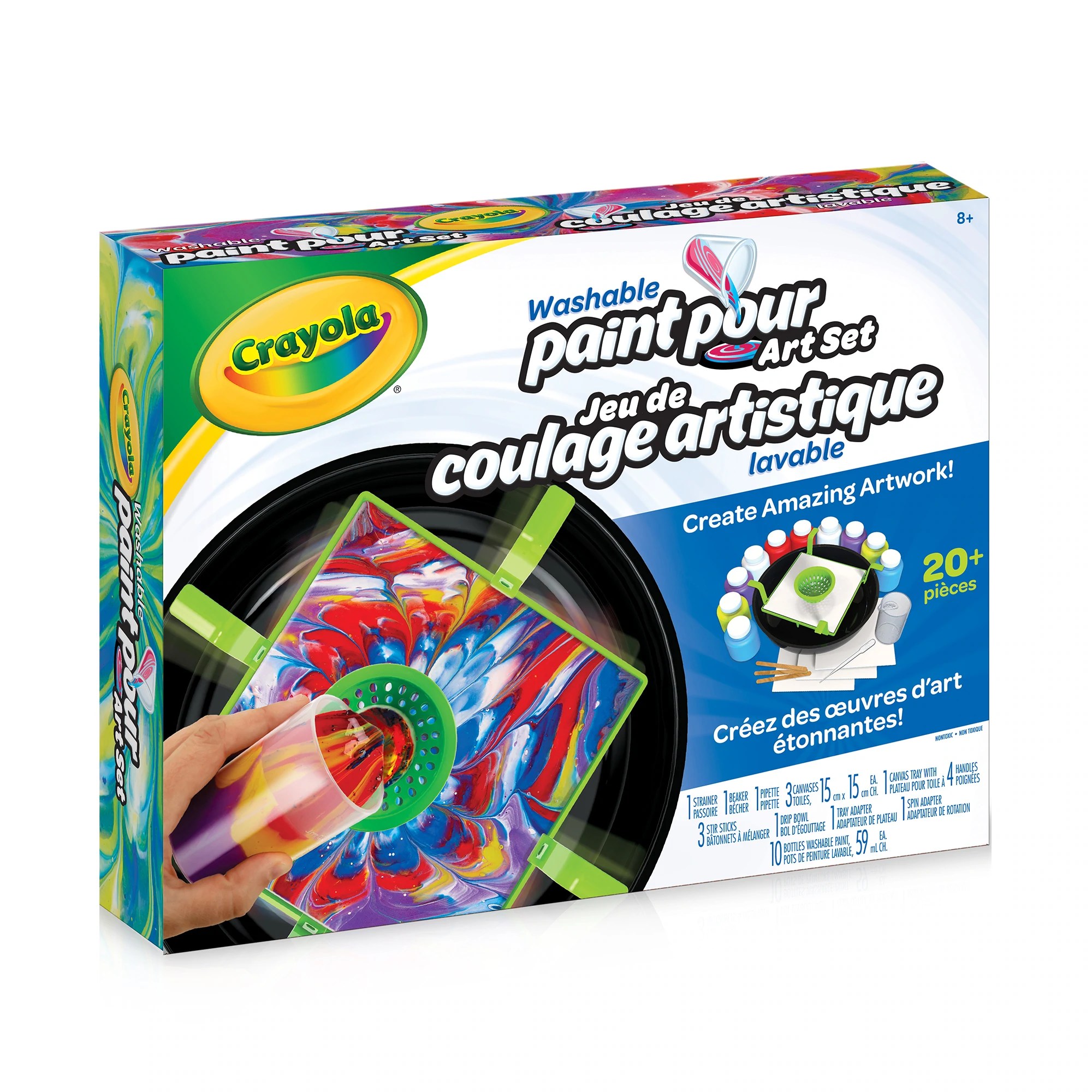 Crayola Washable Paint Pour Art Set Create Art Studio Toronto
