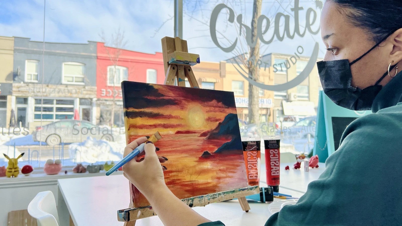 Create Art Studio Join our art and design classes, and events