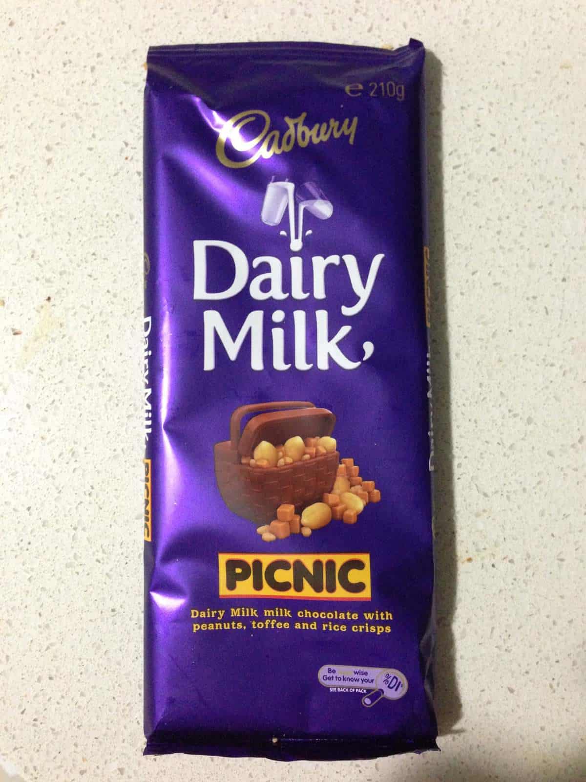 Cadbury Picnic Slice Create Bake Make