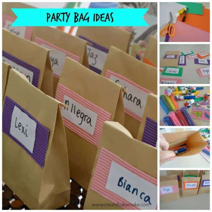 Make your own Party Bags! Create Bake Make