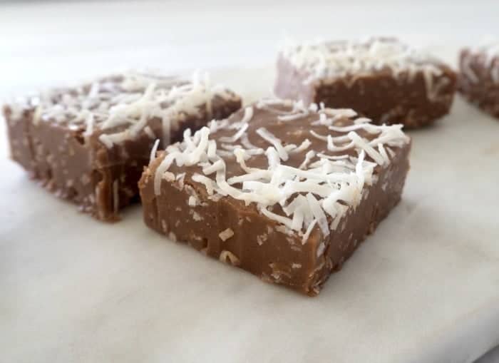 Chocolate and Coconut Fudge Create Bake Make