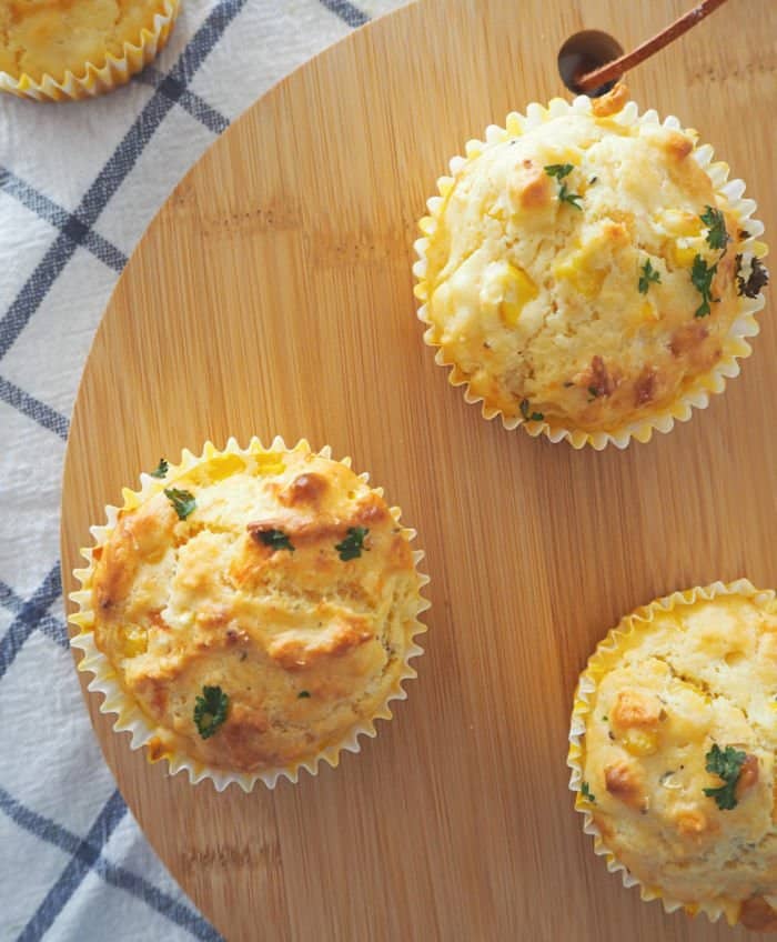 Cheese and Corn Muffins Create Bake Make