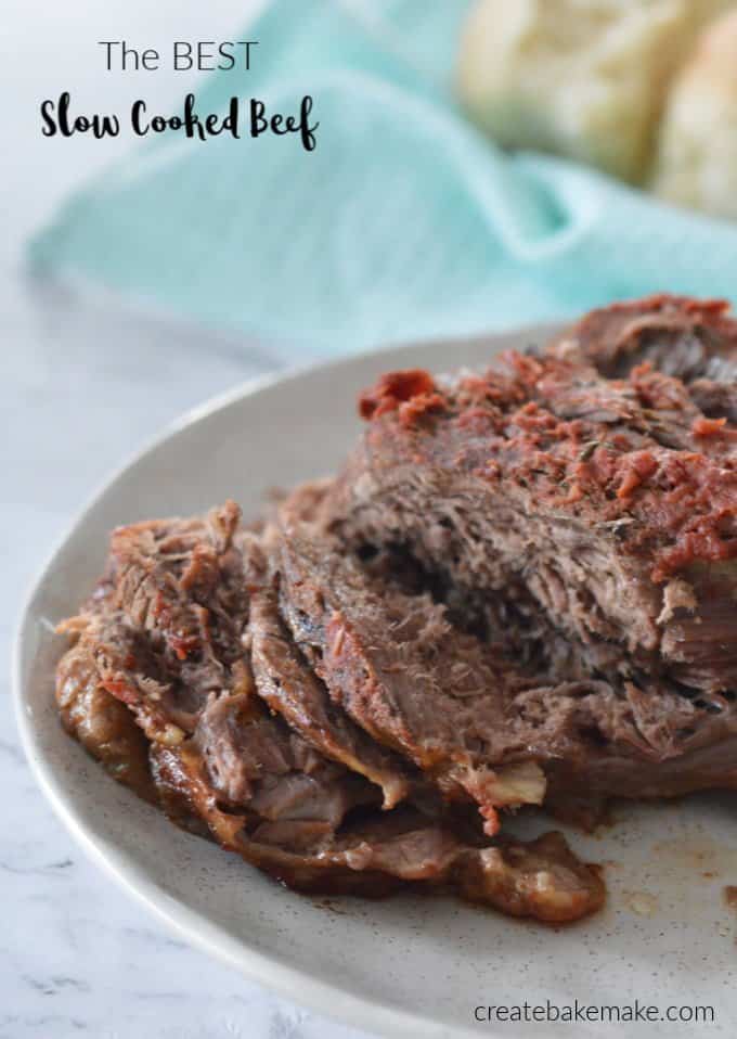 The Best Slow Cooked Beef Recipe An Easy Family Dinner Create Bake Make