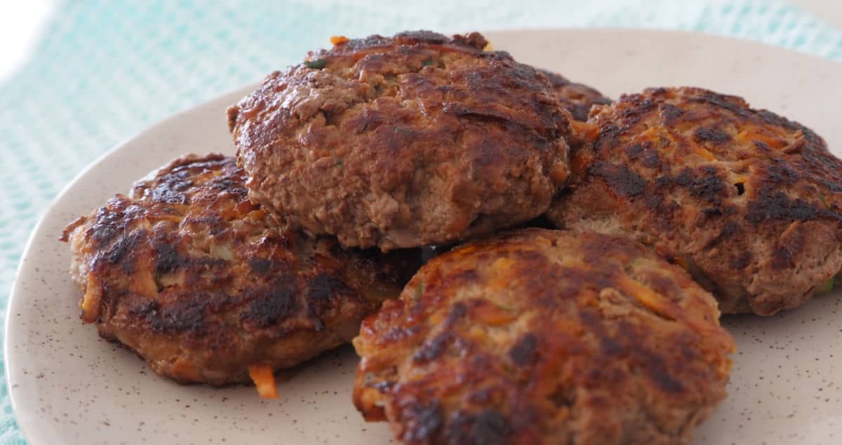 The BEST Beef and Vegetable Rissoles Recipe