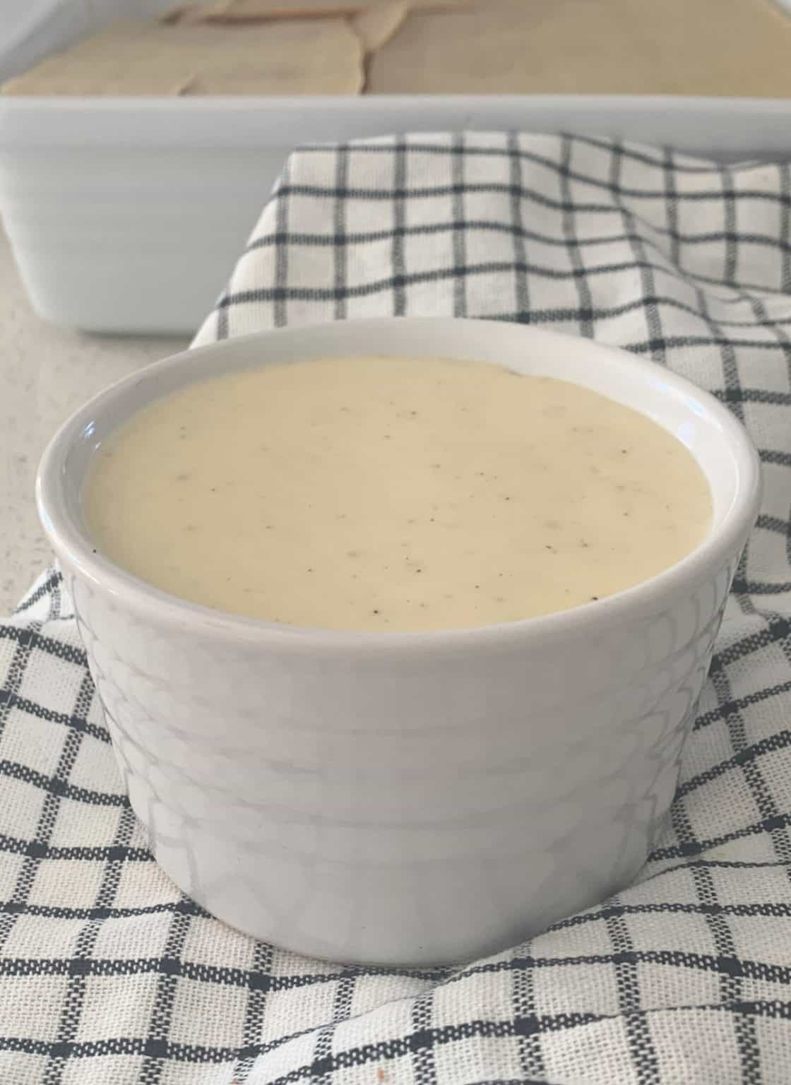 Easy Cheese Sauce White Sauce Recipe Create Bake Make