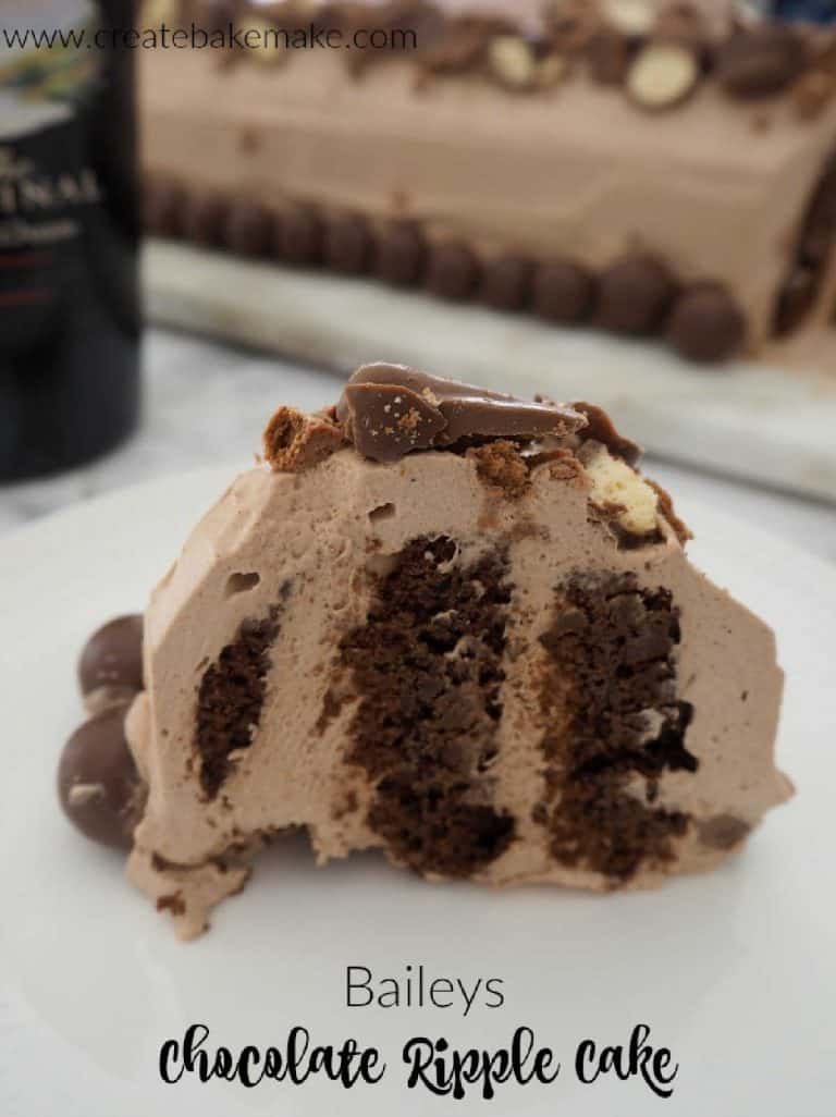 Baileys Chocolate Ripple Cake Create Bake Make
