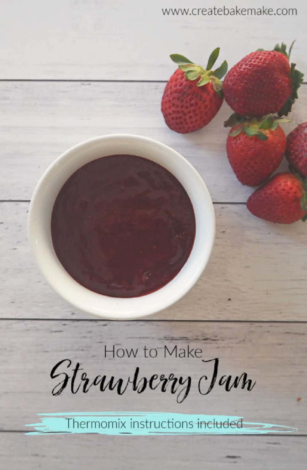 How to Make Strawberry Jam Thermomix Instructions also included