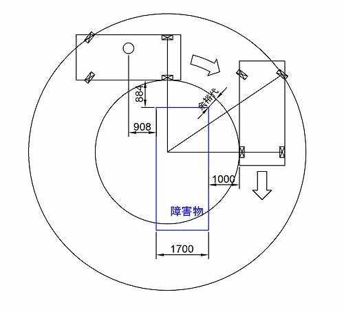 最小回転半径で駐車 株式会社クレアテック