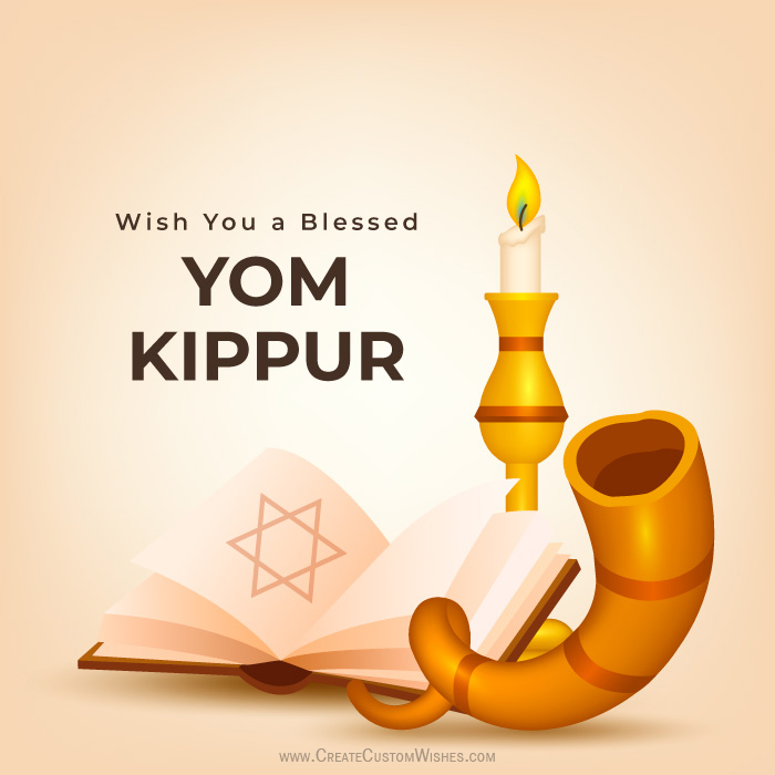 Yom Kippur 2021 Wishes Pic for DP Create Custom Wishes