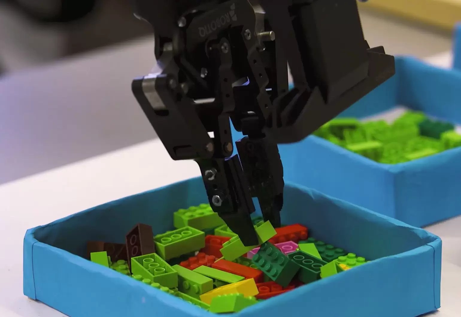 Brick by brick, Lego is helping robots build their