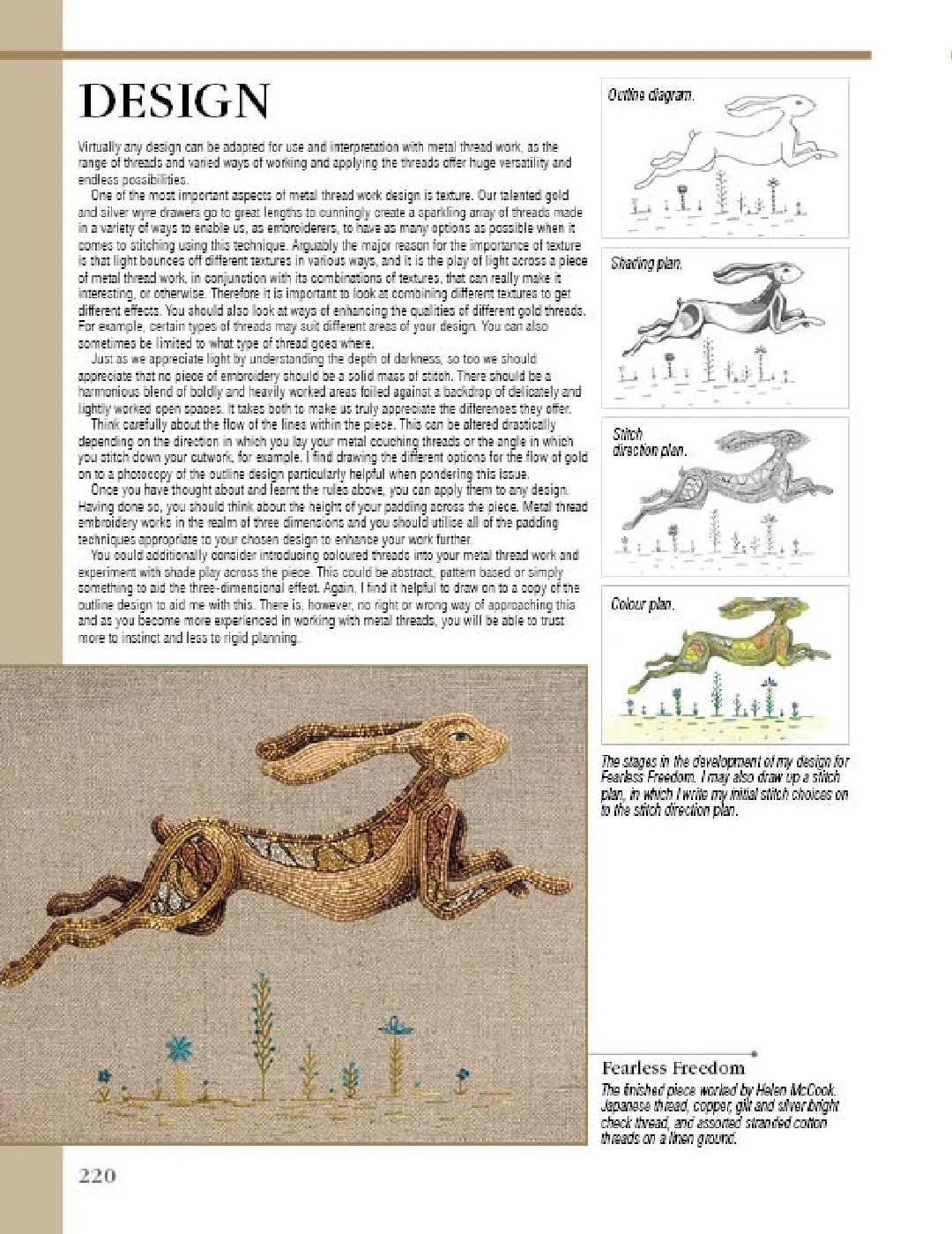 The Royal School of Needlework Book of Embroidery Create in Stitch