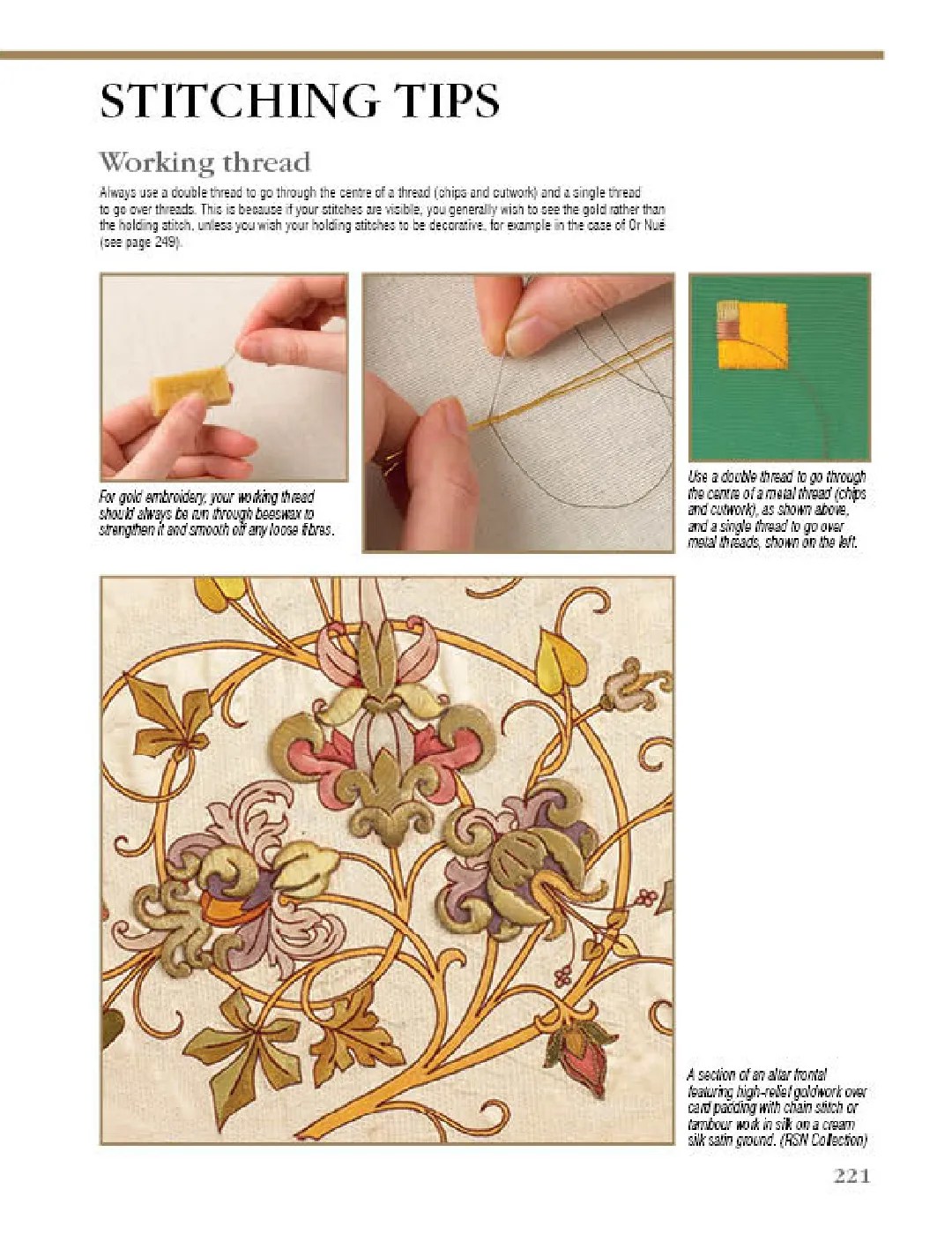 The Royal School of Needlework Book of Embroidery Create in Stitch