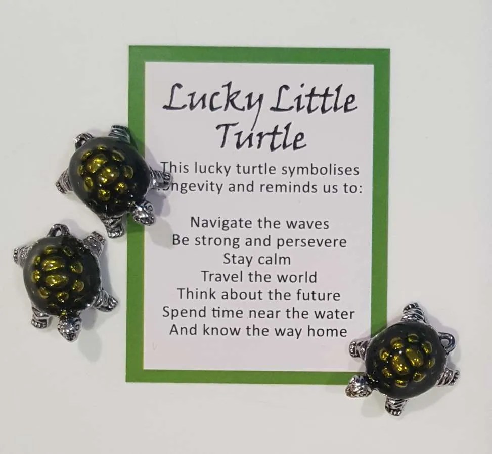 Good Luck Charm Turtle Create in Stitch