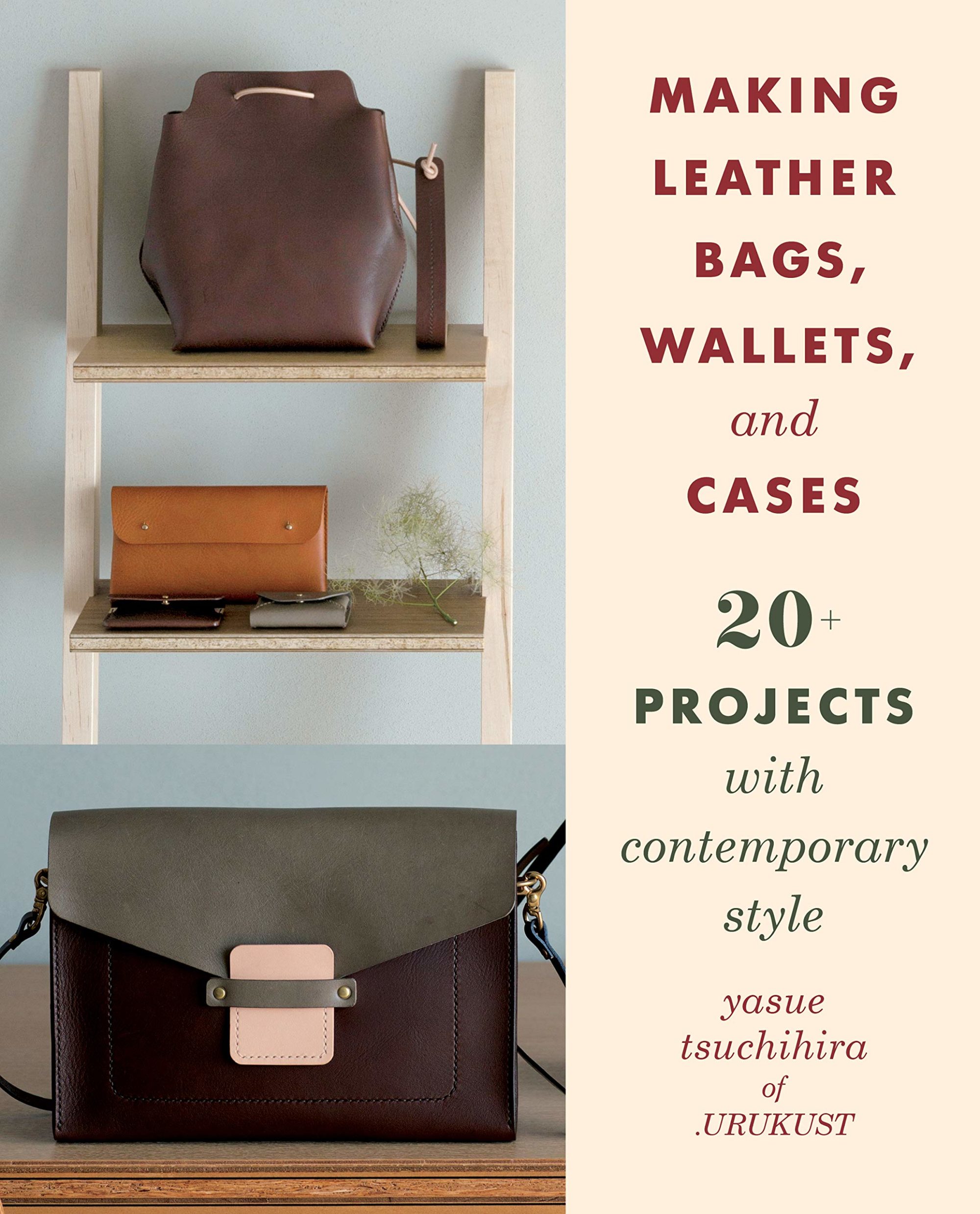Top guide books on making Leather bags, wallets, and cases