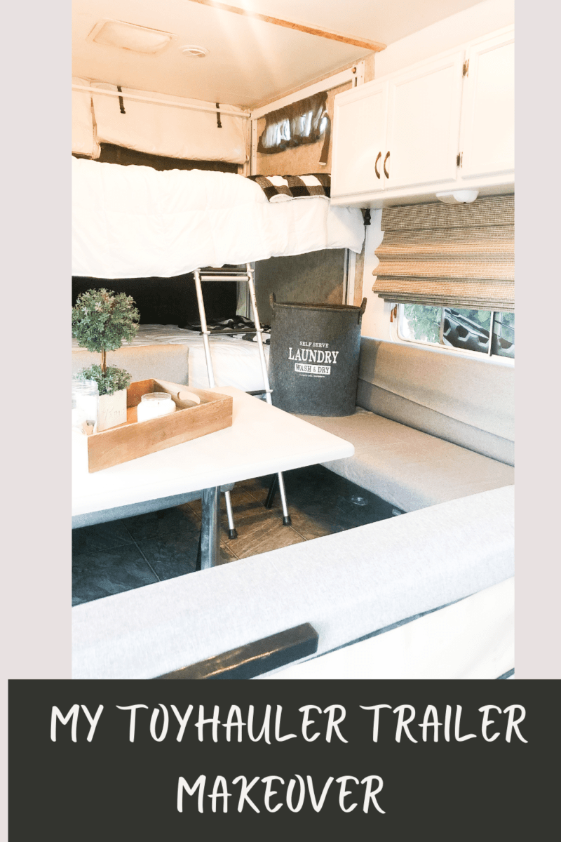 TOY HAULER MAKEOVER Create Make Decorate with Nikki