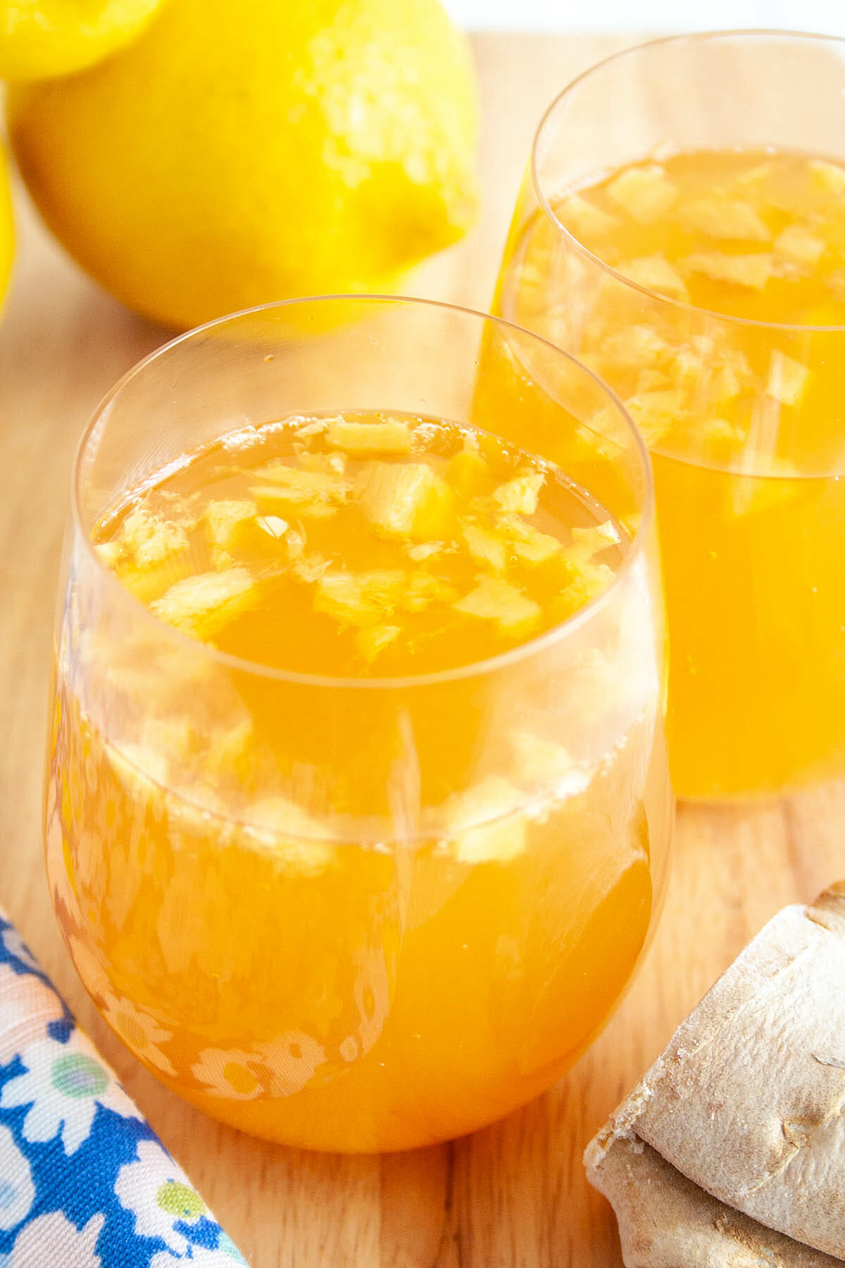 Lemon Ginger Kombucha Create Mindfully