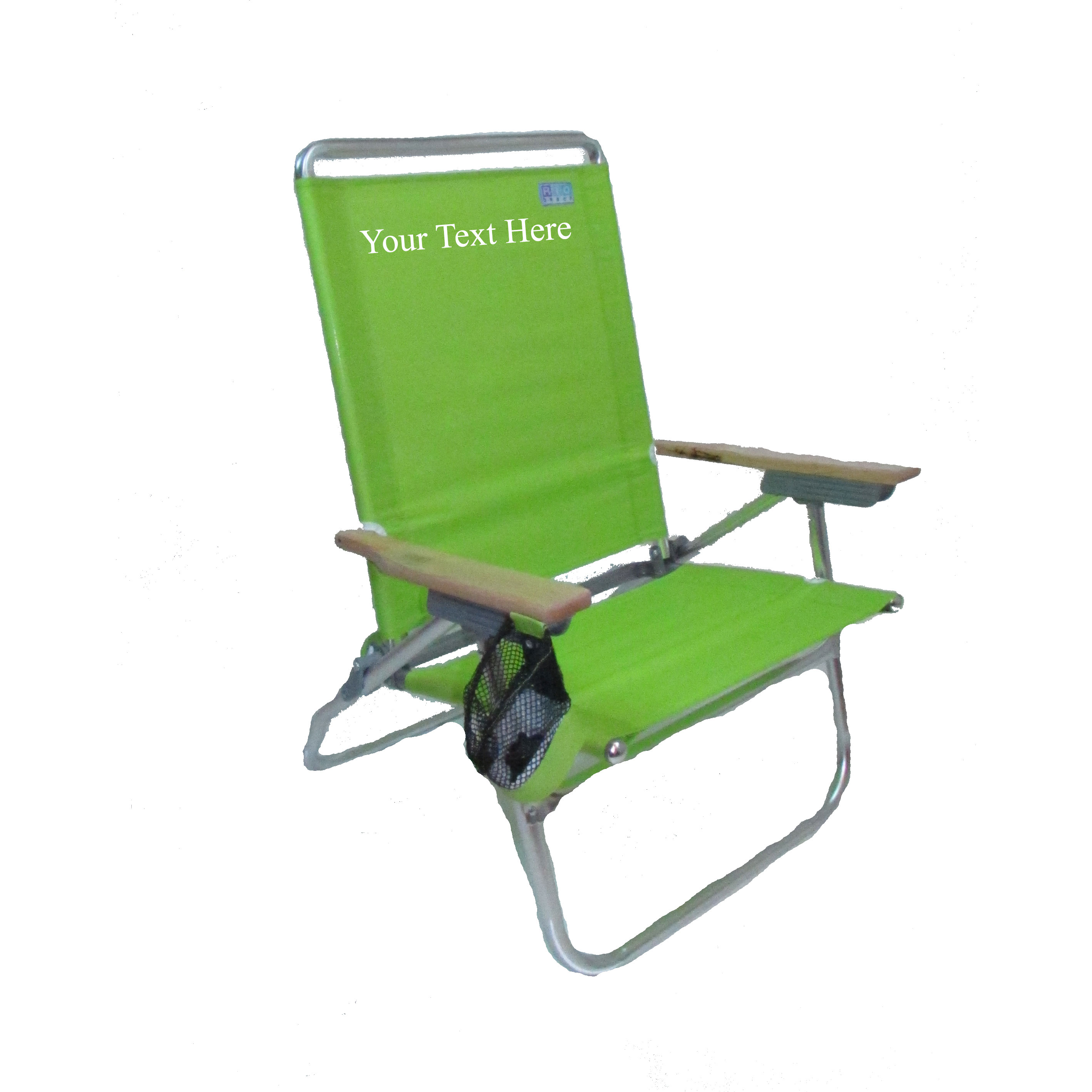 IMPRINTED Rio Beach 4 Position Easy InEasy Out Beach Chair Custom