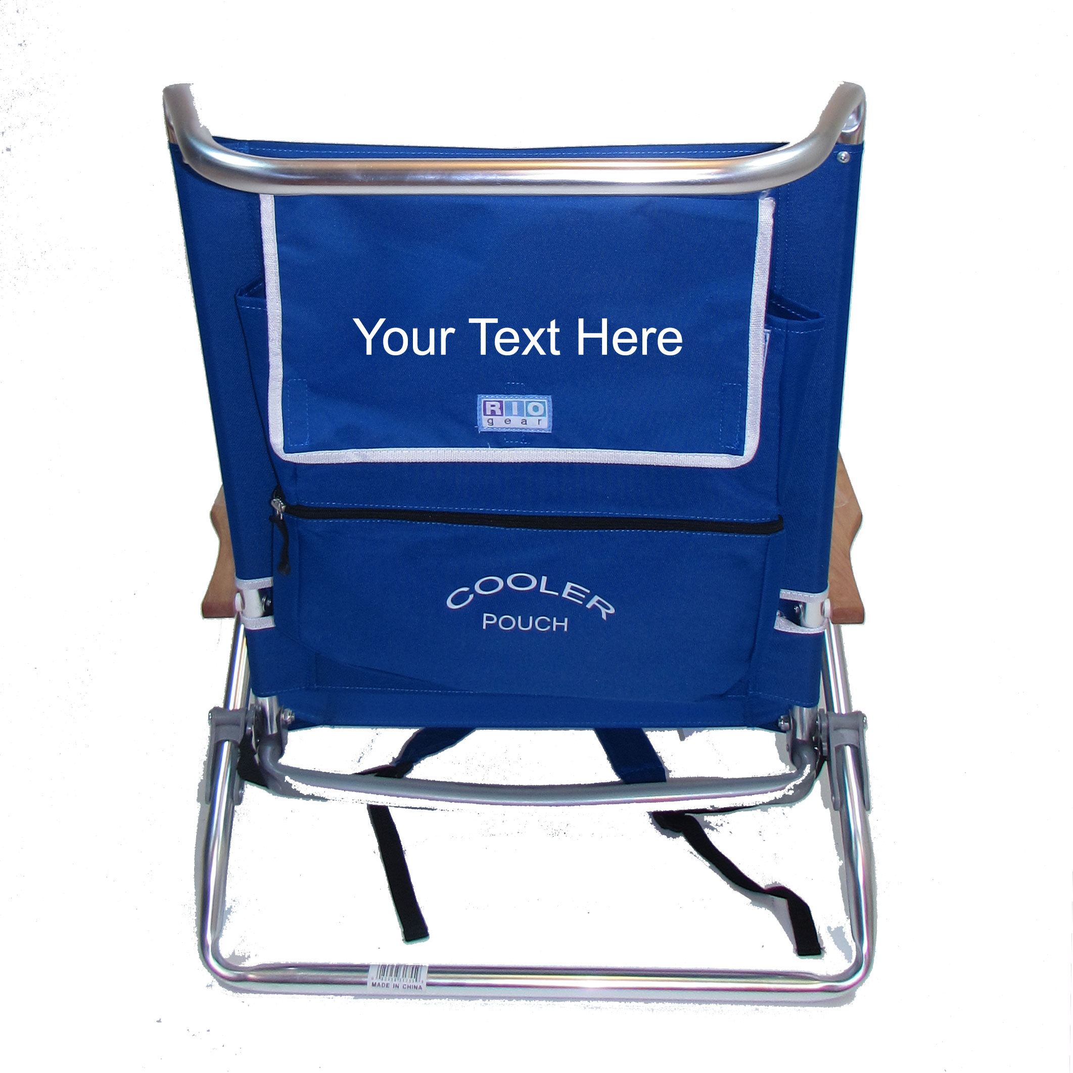 IMPRINTED Classic 5 Position Backpack Beach Chair by Rio Beach Custom