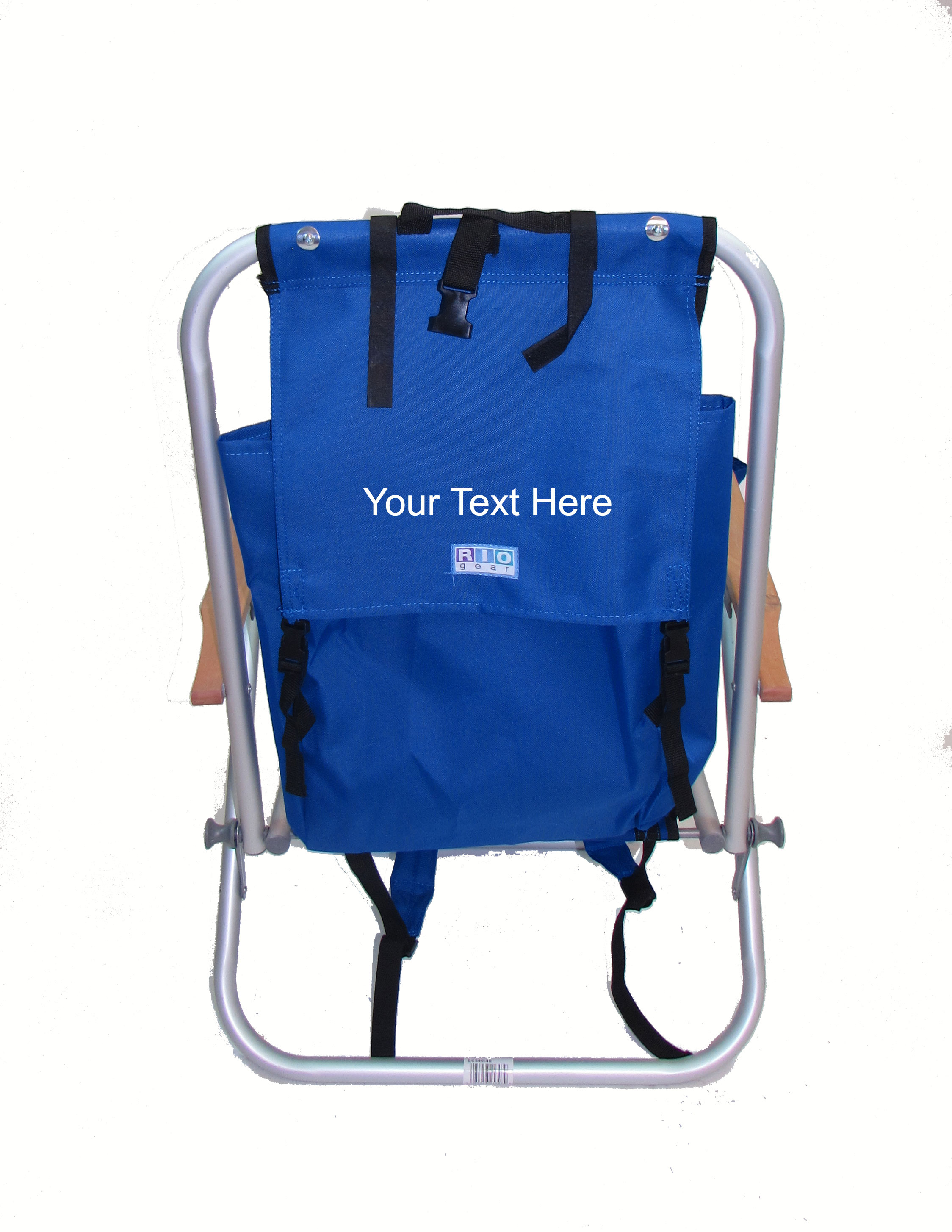 IMPRINTED Personalized Aluminum Backpack Chair by Rio Beach Custom