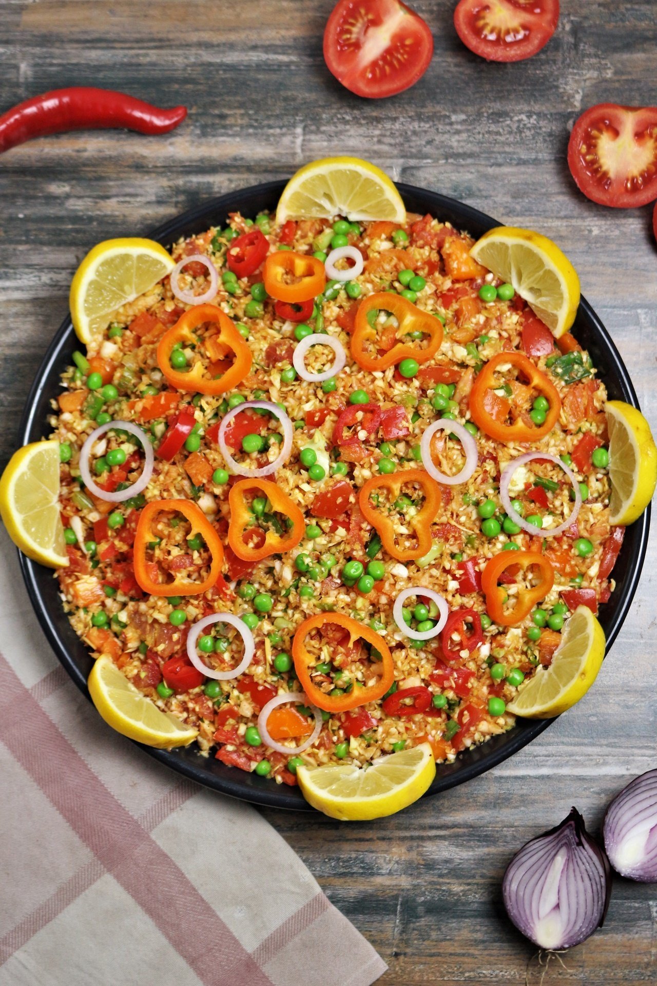 Würzige Spanische Paella Glutenfrei, Roh & Vegan « CreateRawVision