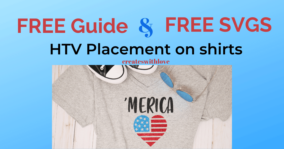 HTV Placement on Shirts » Creates with Love