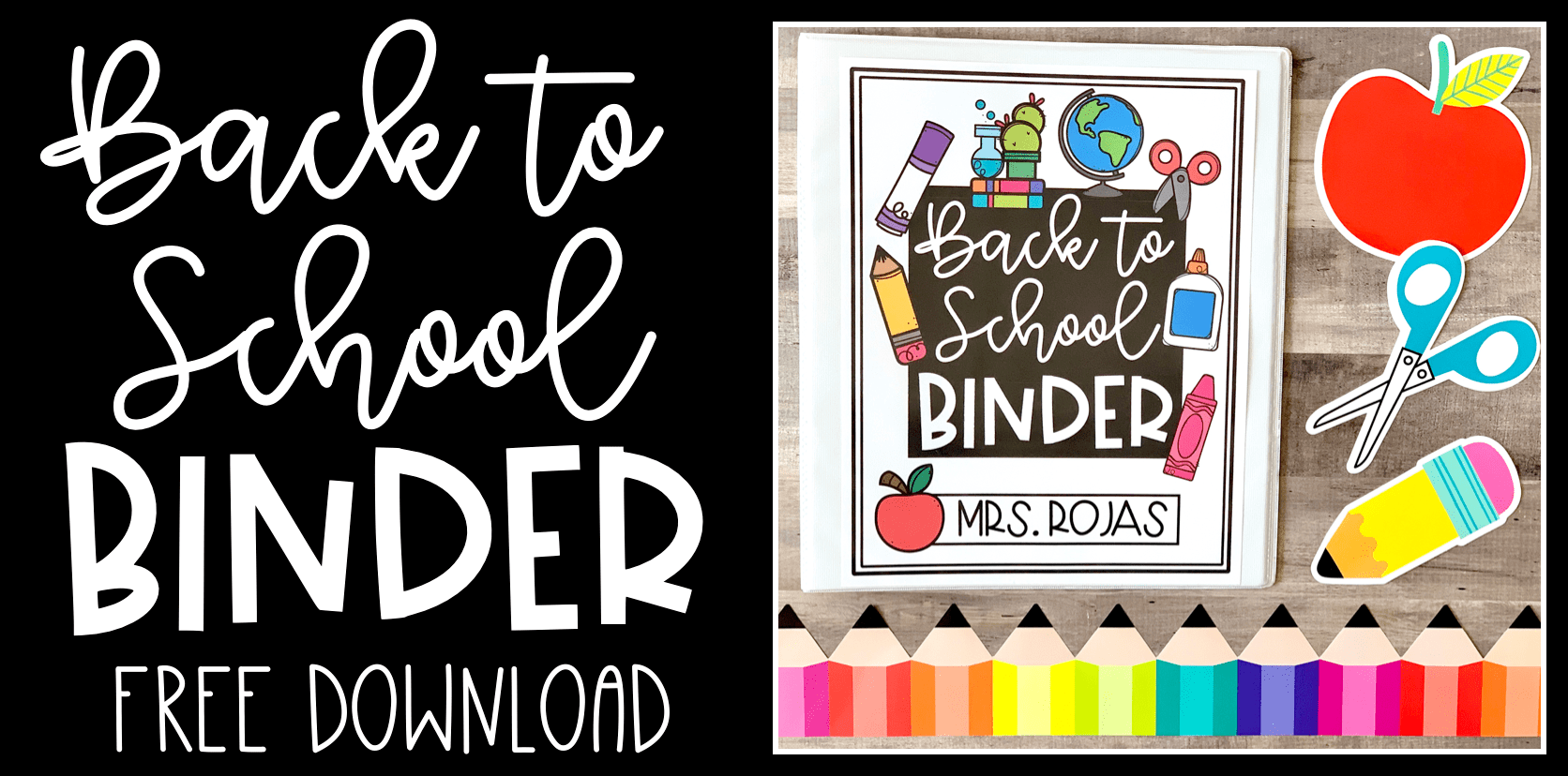 Creating a Back to School Binder Create Teach Share