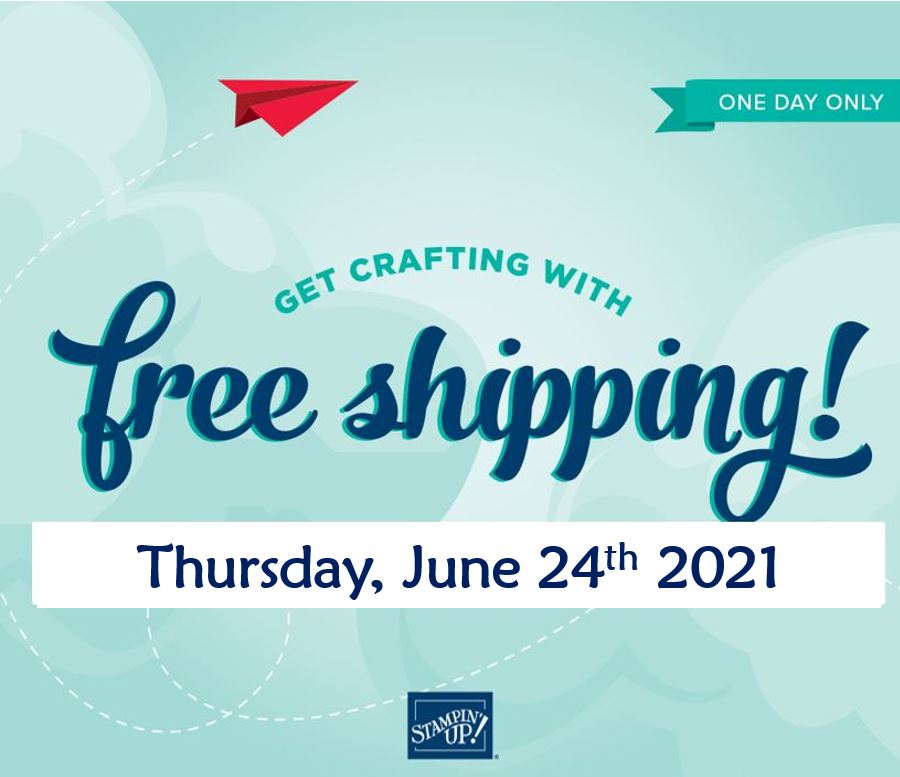 FREE Shipping Offer - Today Only - Create With Terri Gaines