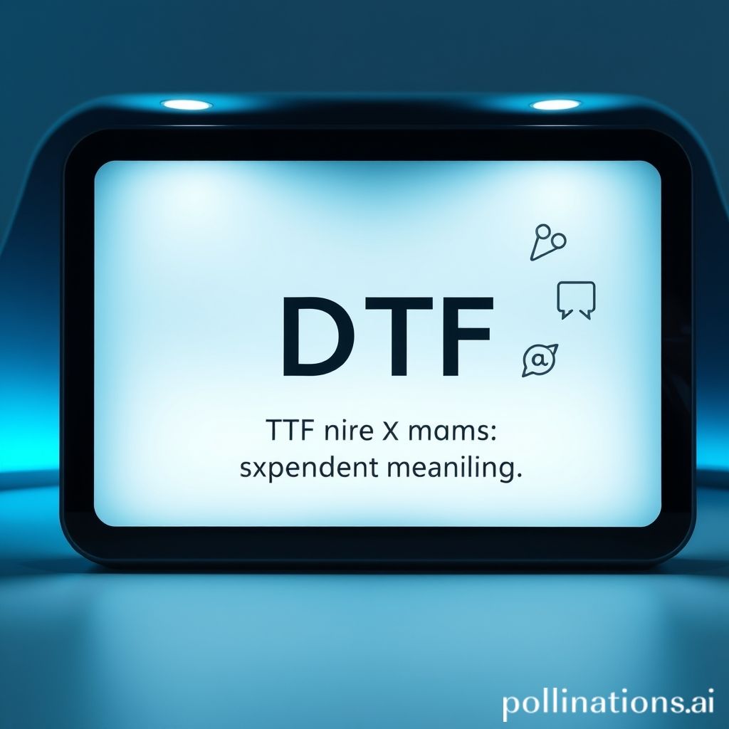 "DTF Meaning" Unveiling The True DTF Meaning Deciphering The Acronym