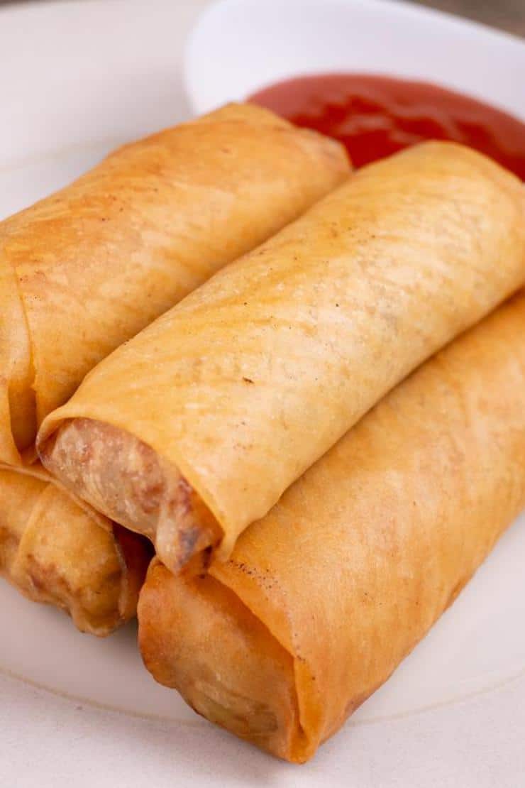 Easy Vegetable Egg Rolls Best Homemade Egg Roll Recipe Finger Food