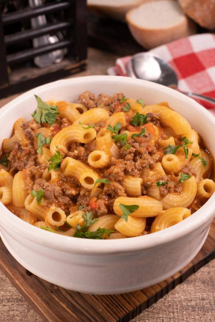 Easy Goulash Pasta Best Homemade Goulash Recipe Dinner Lunch