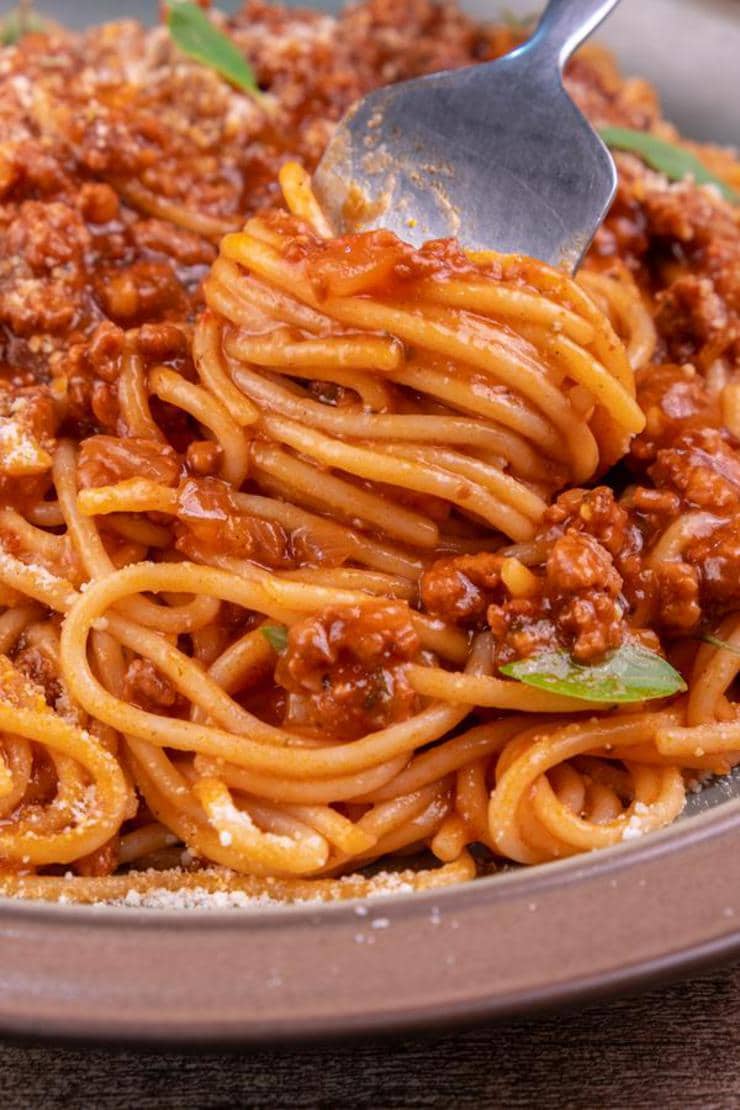 Easy Pasta Bolognese Best Ground Beef Pasta Recipe Dinner Lunch