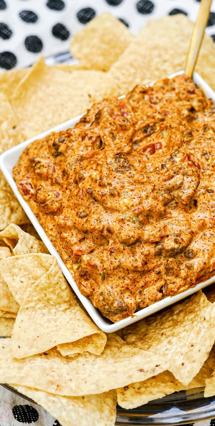 Easy Taco Dip Best Homemade Ground Beef Dip Recipe Appetizers