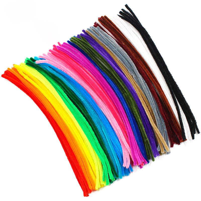 Twistable Colorful Pipe Cleaners For DIY Art Creative Crafts