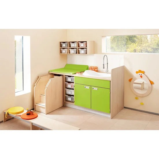 Changing Table with Bathtub Creating Classrooms