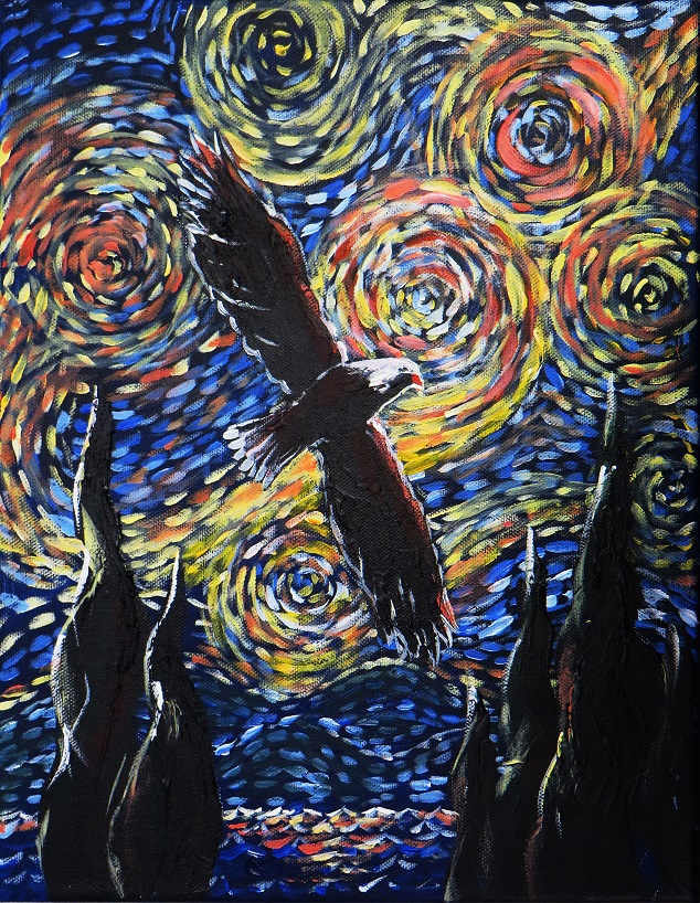 PostImpressionism Period The Eagle in Van Gogh (Acrylic