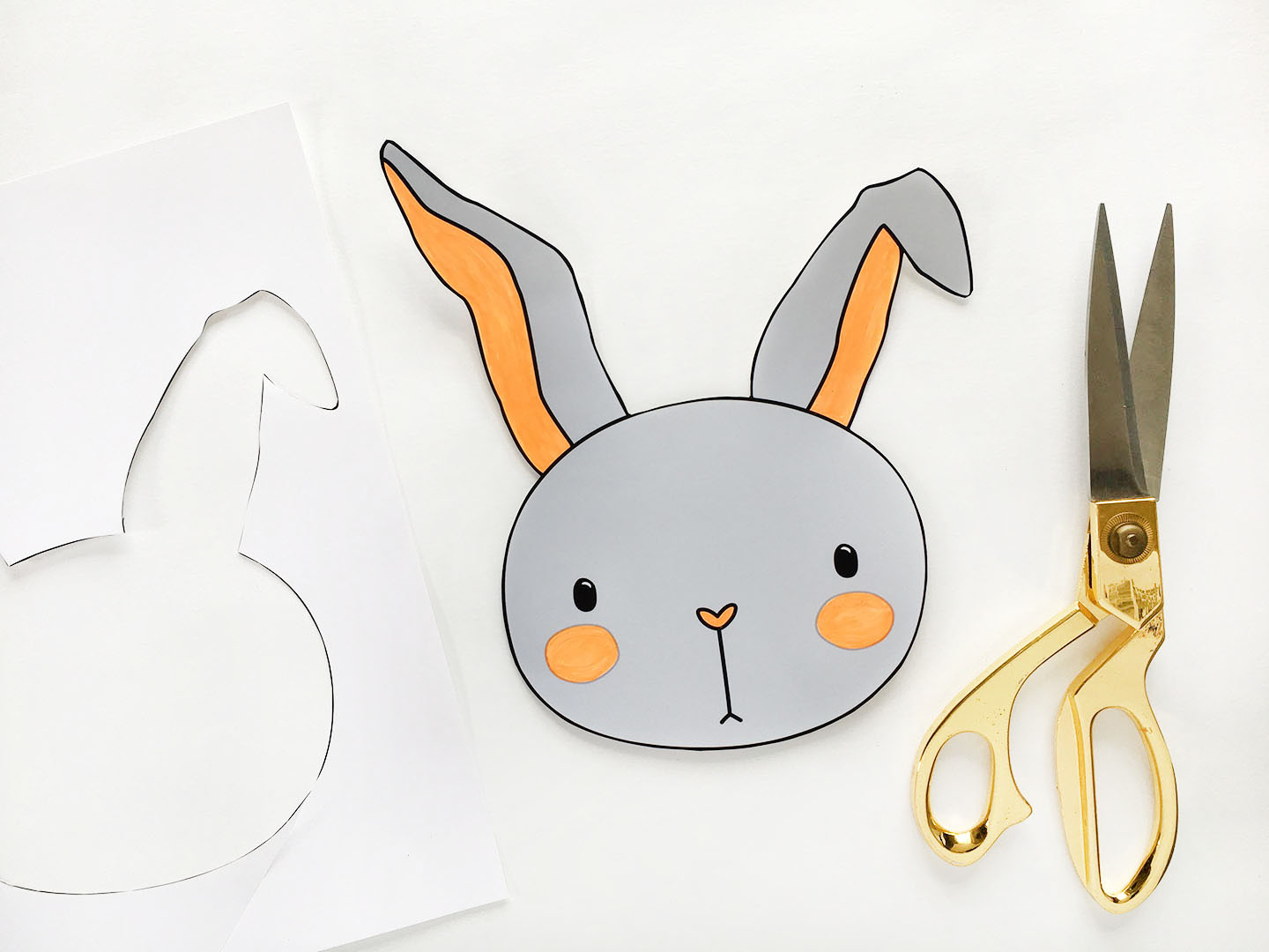 Bunny Printable 03 Creating Creatives