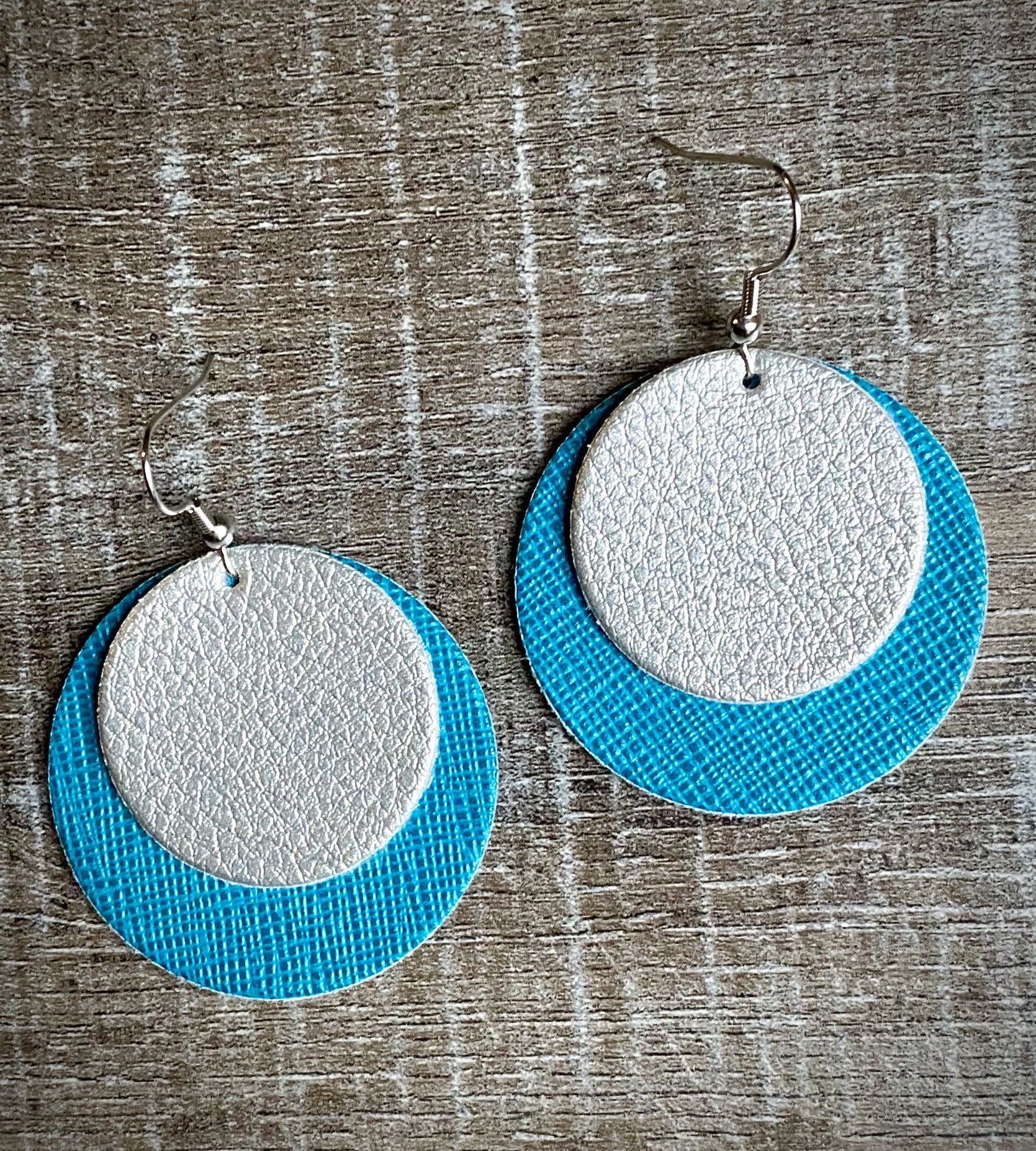 Faux Leather Earrings Creating Me