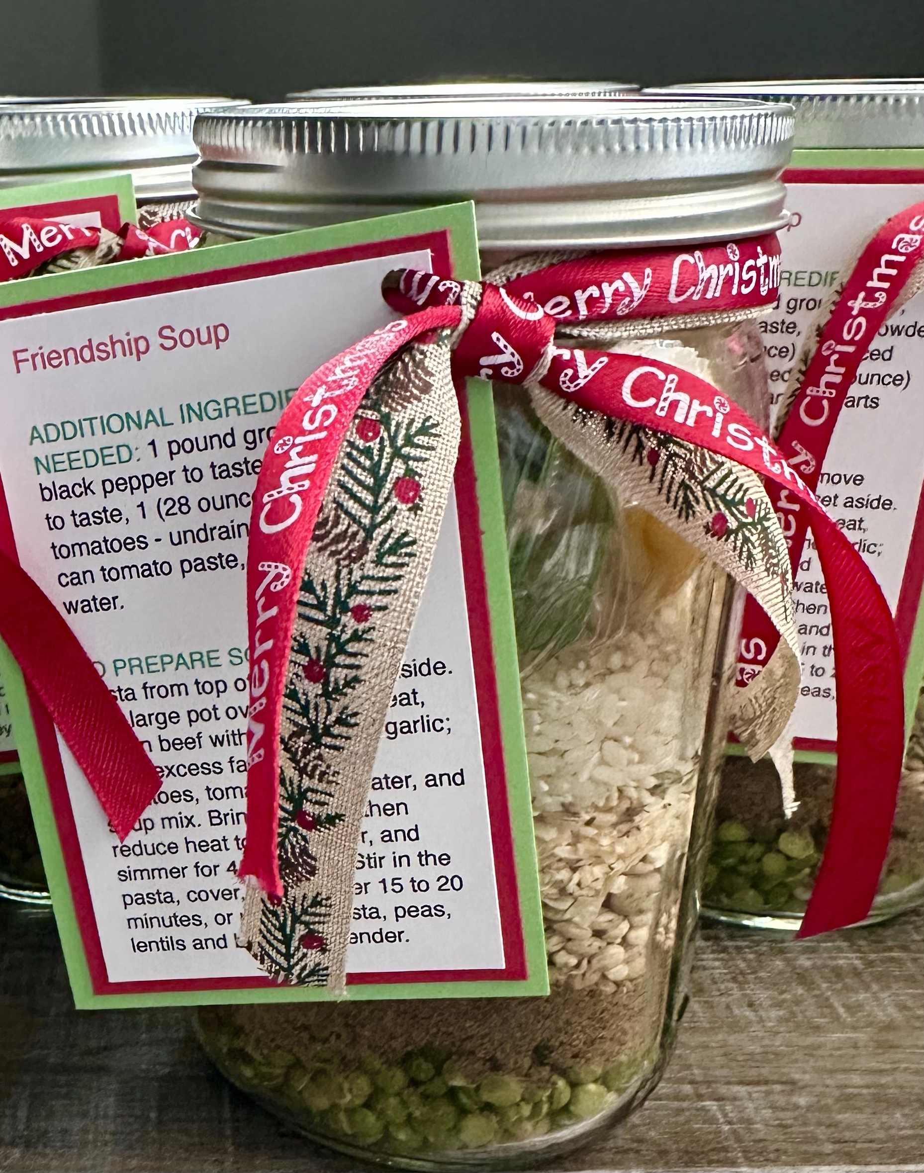 Friendship Soup in a Mason Jar Creating Me