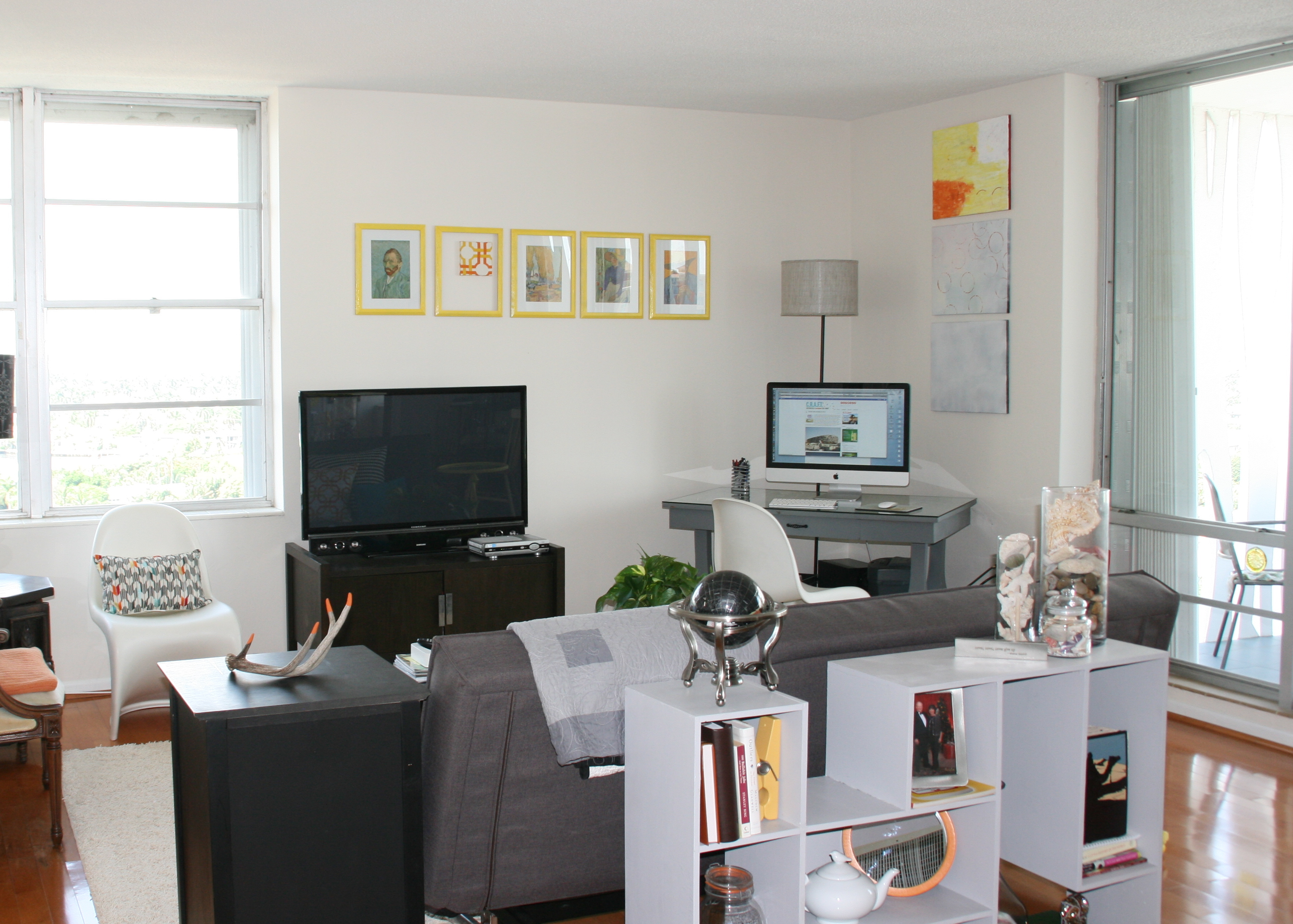 DIY wall art {perfect for a rental} C.R.A.F.T.