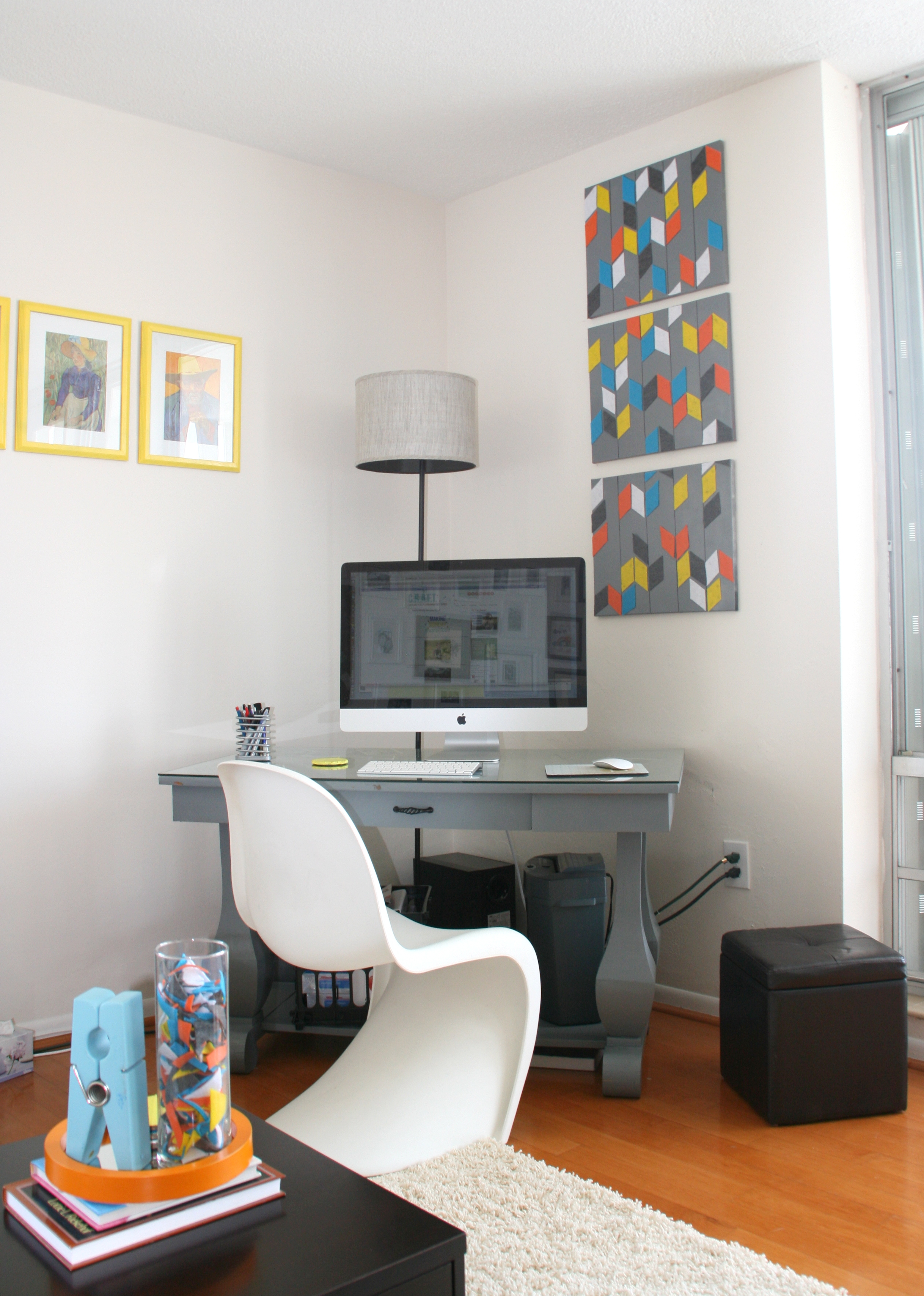 DIY wall art {perfect for a rental} C.R.A.F.T.