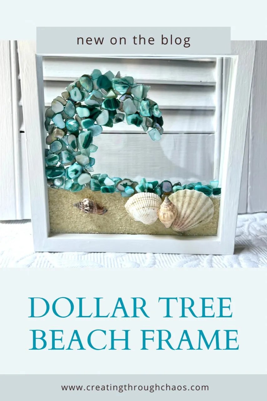 Dollar Tree Beach Frame