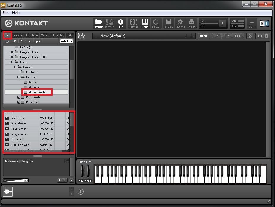 HOW TO CREATE A KONTAKT DRUM PATCH Creating Tracks
