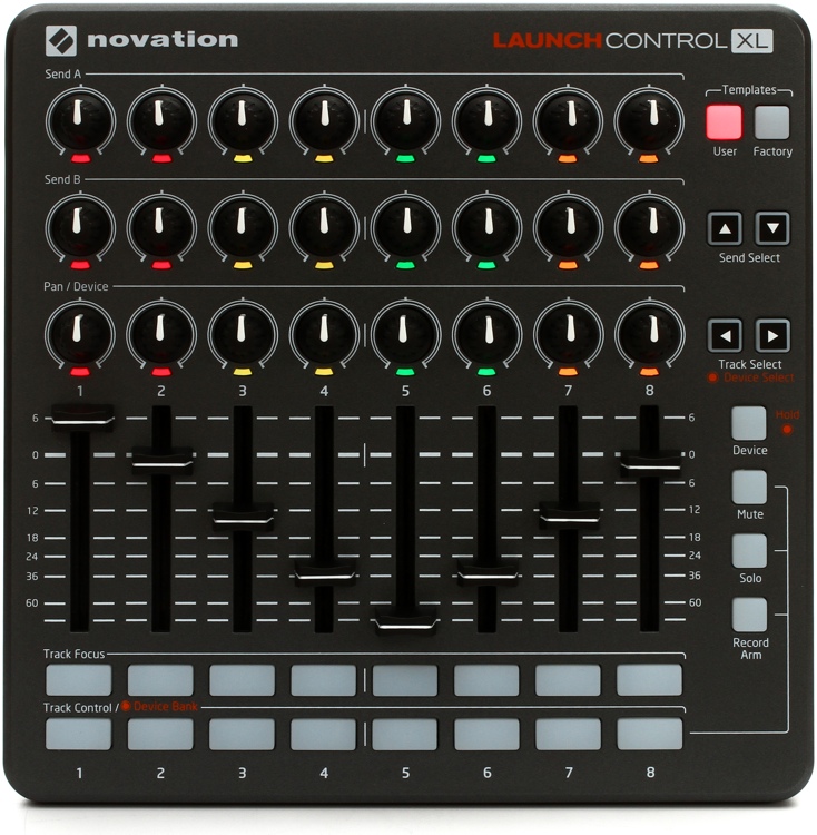 LAUNCH CONTROL XL BY NOVATION | Creating Tracks