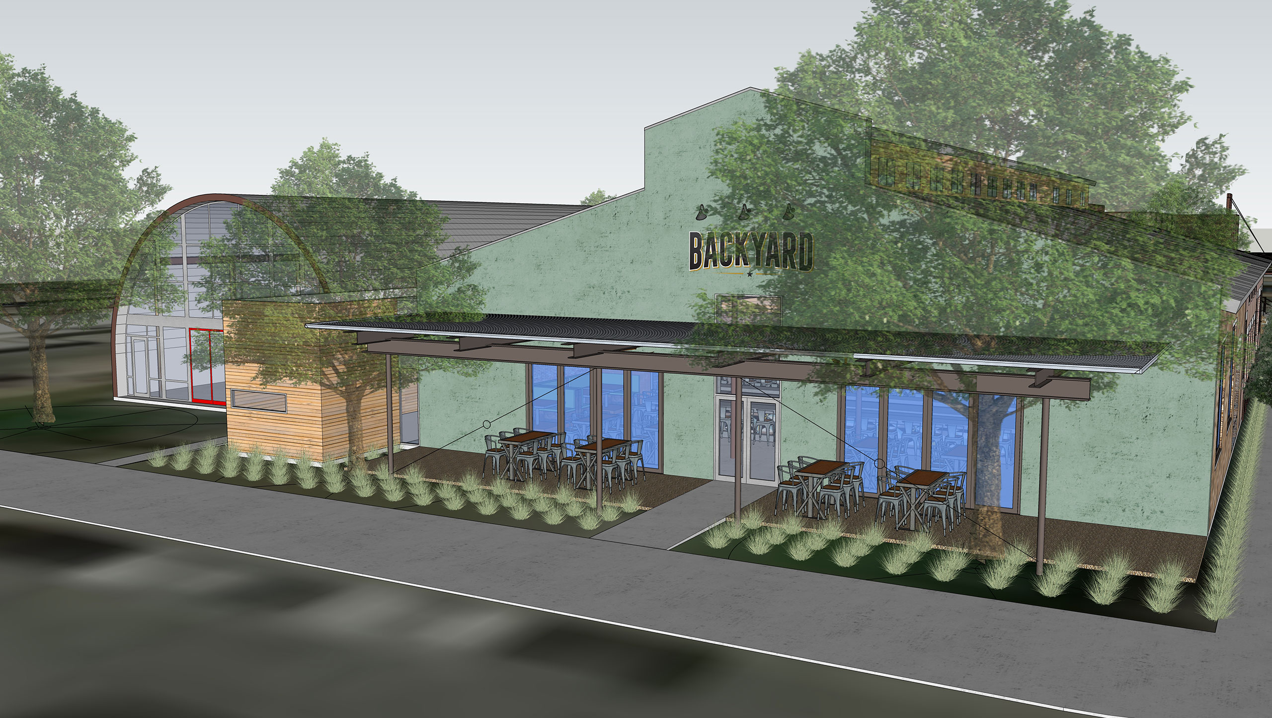 Creation Equity Bottled Blonde Backyard Fort Worth