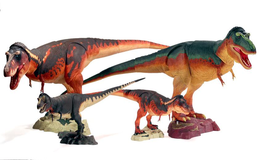 The wave 1 T. rex paint samples are in for the Trex Series!